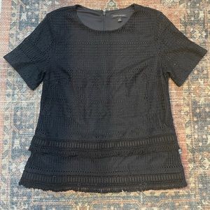 Banana Republic tiered lace blouse.